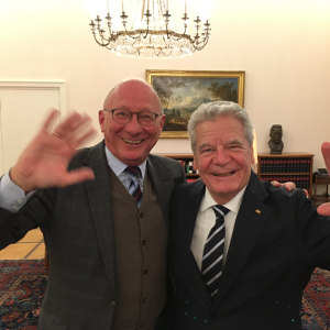 Mit Bundespräsident Gauck